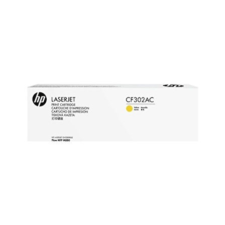 Hp CF302AC (827A) Sarı Orijinal Toner