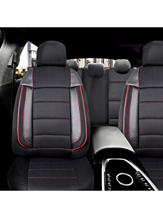 Seat İbiza Araçlara Uyumlu Tam Takım Cover K Model Oto Koltuk Kılıfı Seti