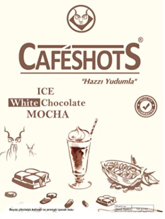 Cafeshots Iced Mocha White Chocolate 1 KG