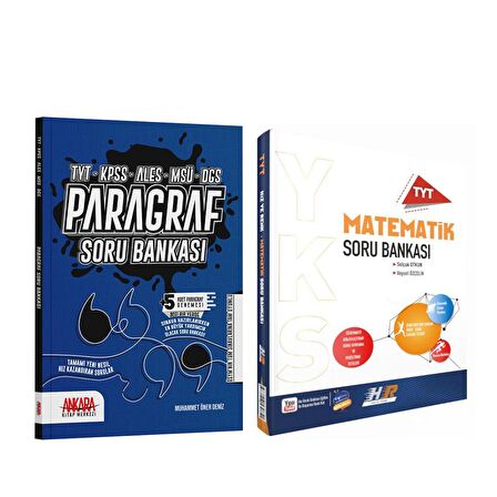 Hız ve Renk Matematik ile Ankara Kitap Merkezi Paragraf Soru Bankası Seti 2 Kitap