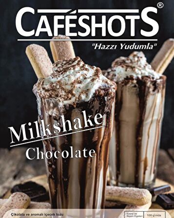 CAFESHOTS MİLKSHAKE ÇİKOLATA 1000 GR