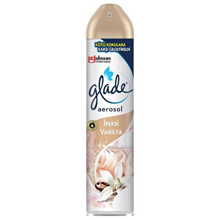 GLADE AEROSOL İPEKSİ VANİLYA 300 ML
