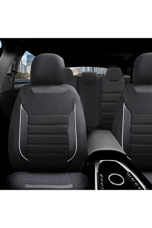 Dacia Logan Araçlara Uyumlu Tam Takım Smart SB Model Oto Koltuk Kılıfı Seti