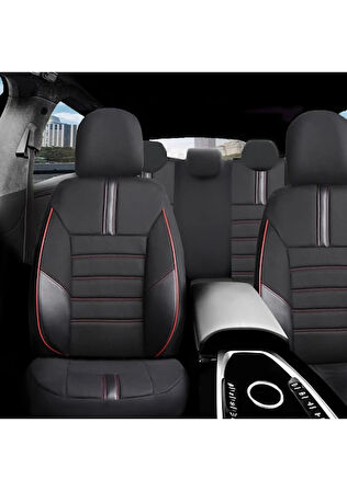 Nissan Qashqai Araçlara Uyumlu Tam Takım Star K Model Oto Koltuk Kılıfı Seti