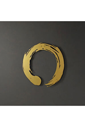 Enso Circle Metal Duvar Dekoru