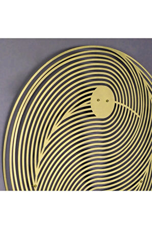 Ying Yang Zen Yoga Metal Duvar Dekoru