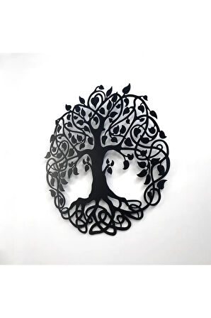 Yaşam Ağacı Metal Duvar Dekoru