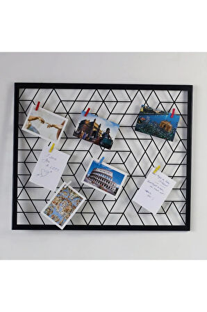 Metal Note Düzenleyici Metal Duvar Dekoru