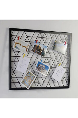 Metal Note Düzenleyici Metal Duvar Dekoru