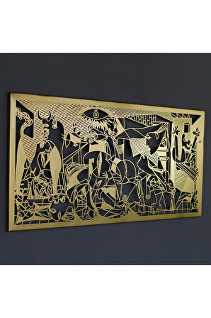 Guernica Picasso Modern Metal Duvar Dekoru