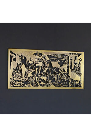 Guernica Picasso Modern Metal Duvar Dekoru