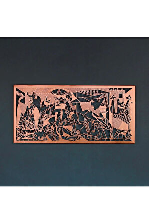 Guernica Picasso Modern Metal Duvar Dekoru