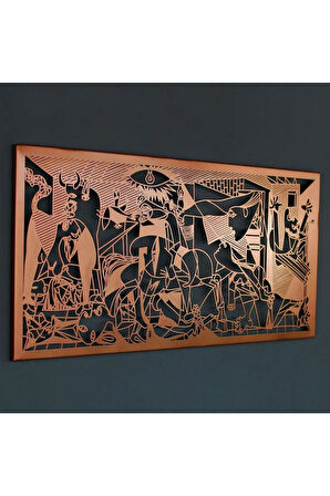 Guernica Picasso Modern Metal Duvar Dekoru