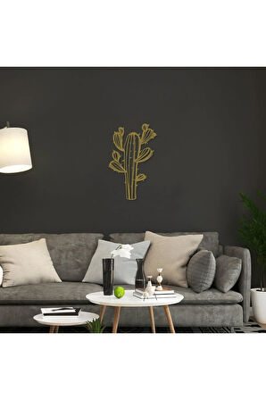 Kaktüs Metal Duvar Dekoru