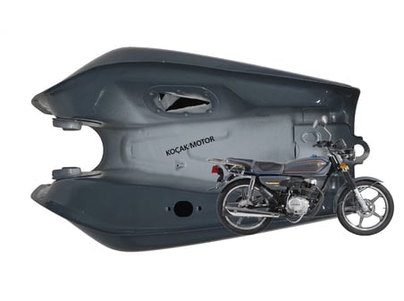 Arora CG50 Benzin Deposu Nardo Gri ( Şamandıralı ) Enjeksiyonlu Model Cg.599