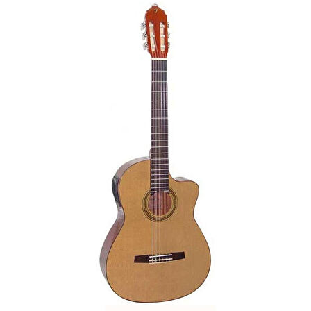 VALENCIA CG30RCE ELEKTRO KLASİK GİTAR, 4/4, NATUREL