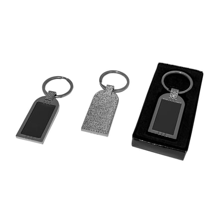 Delux Serisi İş Hediyesi Hediyelik Eşya Kurumsal Hediye A7 Metal Anahtarlık Füme