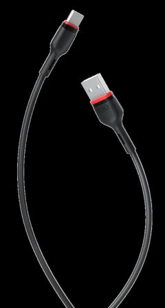 Premium NB-P171 1000mm USB-A to TYPE-C Şarj Data Kablosu 2.4A Ofis Ev Tablet