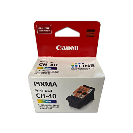 Canon CH-40 Renkli Orjinal Baskı Kafası