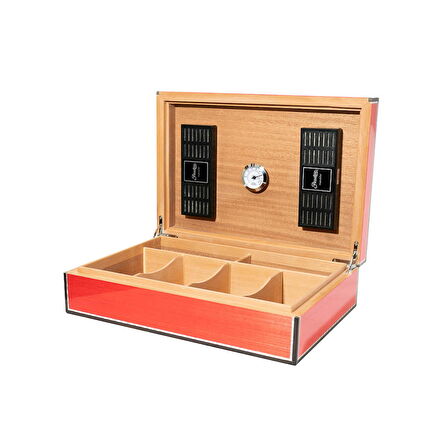 Falco Kırmızı Humidor (372010)