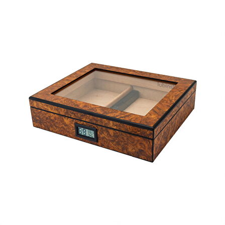 Lubinski Kahve Kağıt Kaplama Humidor (4557AT)