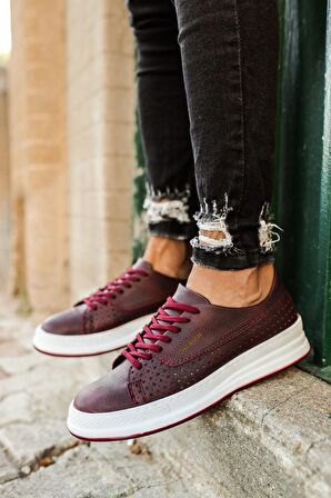 CH043 CBT Cowien Erkek Ayakkabi BORDO
