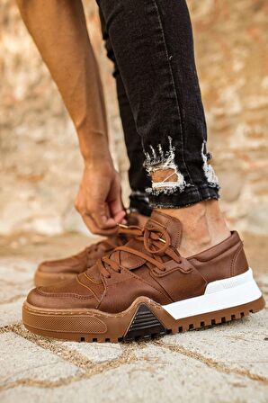 CH067 GTB Warrem Erkek Ayakkabı TABA