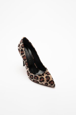 CHARLOTTE YÜKSEK TOPUKLU LEOPAR DESENLİ  STİLETTO