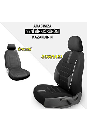 Yıldız B Serisi Toyota Camry İle Uyumlu Tam Set Oto Koltuk Kılıfı