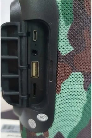 Charge3 Bluetooth Hoparlör Usb ve Hafıza Kartı Girişli Fm Radyolu Şarjlı Taşınabilir Kablosuz Speaker Mp3 Çalar Tüm Cihazlara Uyumlu