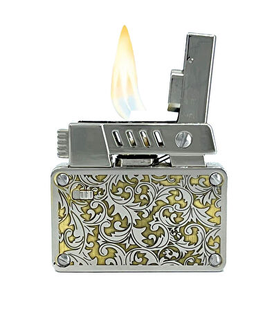 Chief King's Fire İbelo Model Ornamental Desenli Lüks Çakmak