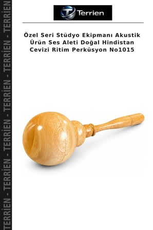 Özel Seri Stüdyo Ekipmanı Akustik Ürün Ses Aleti Doğal Hindistan Cevizi Ritim Perküsyon No1015