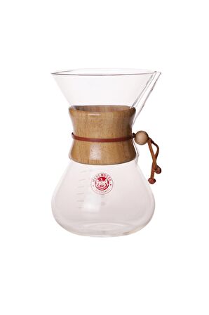 6 Cup Chemex Tipi Cam Kahve Demleme 800 ml.