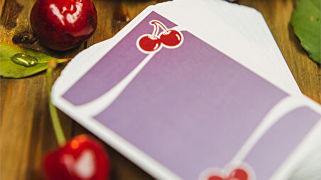 Bicycle Cherry Casino Desert Inn Purple Premium Oyun Kağıdı iskambil Kartları Destesi