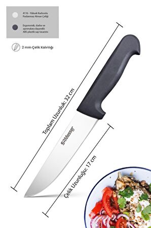 Mutfak Bıçak No 2 Et Ekmek Sebze Meyve