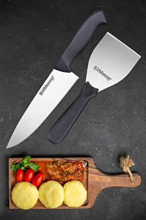 Şef Bıçağı ve  Spatula Gıda Börek Dilimleyici