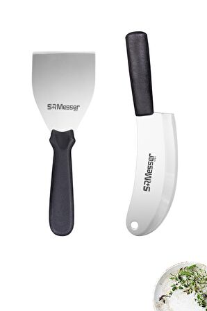 Soğan Satırı ve Spatula Gıda Börek Dilimleyici