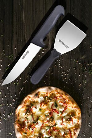 Mutfak Bıçağı No 2 ve Spatula Gıda Börek Dilimleyici