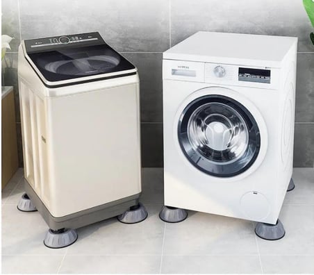 Ev Konforu Pratik Çözüm Makine Altlığı Anti Sarsıntı Çamaşır Makinesi Titreşim Engelleyici Set