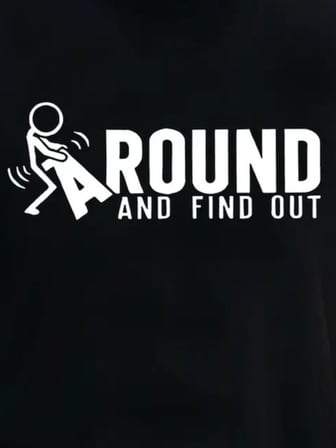 DE'CHARME Erkek Around Baskılı Süprem T-shirt