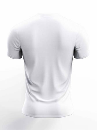 DE'CHARME Erkek Jehova Baskılı Süprem T-shirt