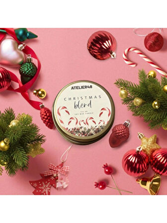 Atelier48 Christmas Blend Kokulu Doğal, Vegan Soya Mumu