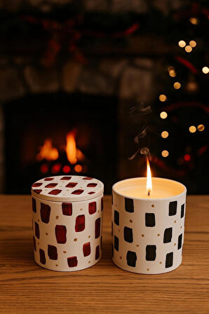 Winter Plum Doğal, Vegan Soya Mumu