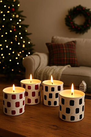 Winter Plum Doğal, Vegan Soya Mumu