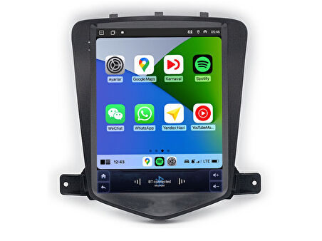 Chevrolet Cruze Tesla Multimedya (2009-2012) 2 GB RAM 32 GB Hafıza 4 Çekirdek Nakamichi