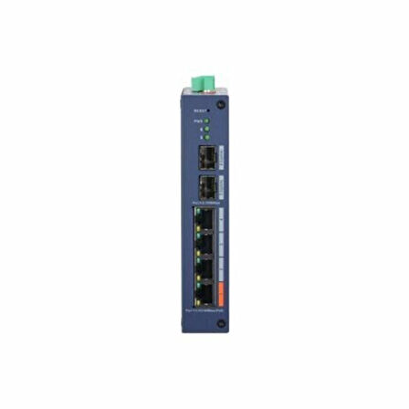 Dahua CHS4206-4ET-60 4 Port poe 2 Port SFP Yönetilebilir PoE Switch