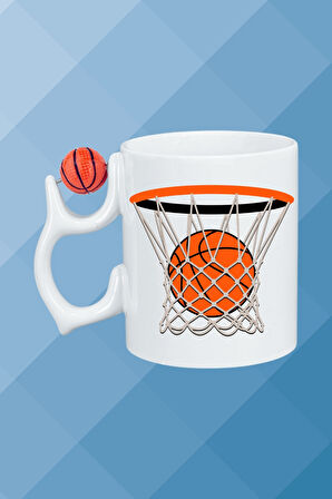 Basketboll Toplu Basket Sever Kupa Bardak Çay Kahve Fincanı-4