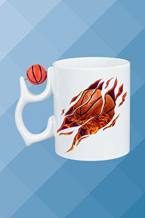 Basketboll Toplu Basket Sever Kupa Bardak Çay Kahve Fincanı-6