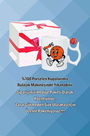 Basketboll Toplu Basket Sever Kupa Bardak Çay Kahve Fincanı-7