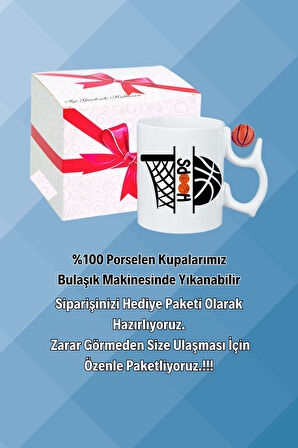 Basketboll Toplu Basket Sever Kupa Bardak Çay Kahve Fincanı-8